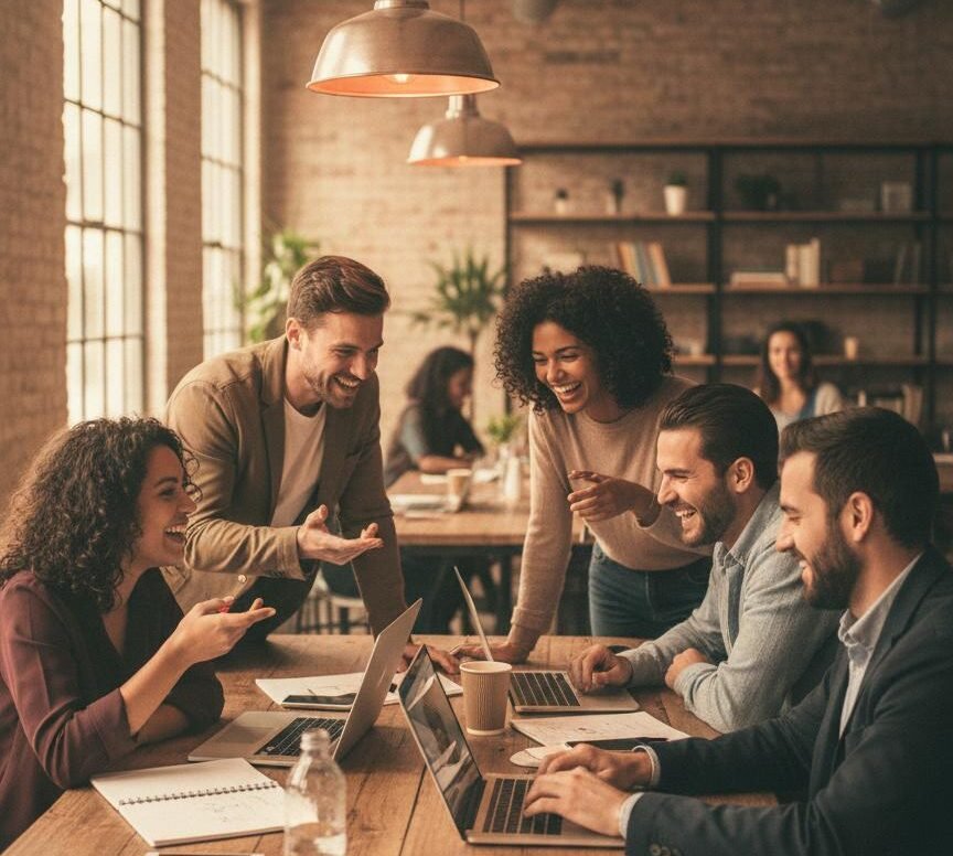 Founders collaborating